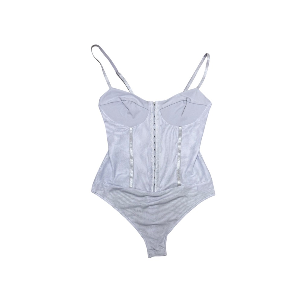 Free People Intimately Night Rhythm Corset Bodysuit Lilac Size XS - Picture 9 of 9